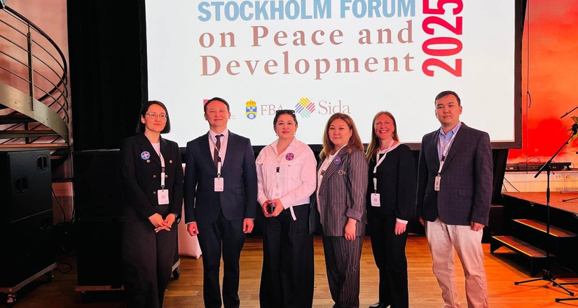 Представители ЦИК КР приняли участие в Стокгольмском форуме 2025 по вопросам мира и развития